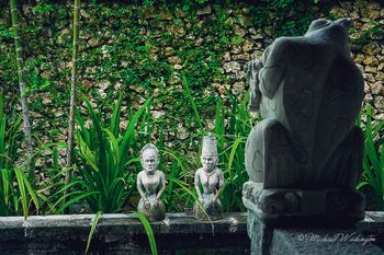 Javanese Statues In Bali
