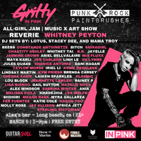 GRITTY IN PINK x PUNK ROCK PAINT BRUSHES PRESENT ALL FEMALE MUSIC AND ART SHOW FOR WOMEN’S HISTORY MONTH