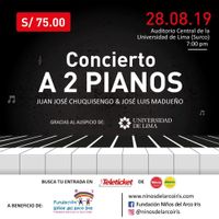 A DOS PIANOS: Juan José Chuquisengo & José Luis Madueño
