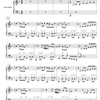 "La Cucaracha" (accordion EASY) by Accordion Sheet Music