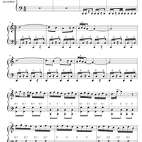 "Tango Bolero" (accordion EASY)  by Accordion Sheet Music