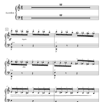 "Flight of the Bumblebee" (accordion PRO)  by "Accordion Sheet Music"