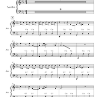 GRAMOPHONE (accordion EASY) by Accordion Sheet Music