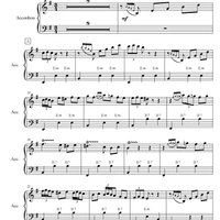 "Indifference" (accordion PRO) by "Accordion Sheet Music"