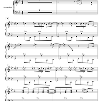 "Tu es Foutu" (accordion PRO)  by Accordion Sheet Music
