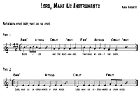 Lord, Make Us Instruments (Andy Barnett)