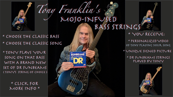 Get Tony Franklin's Mojo-Infused Bass Strings