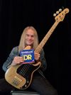 Tony Franklin's Mojo-Infused Bass Strings played on his 1976 Fretted Fender P Bass "Blondie"