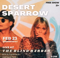 Desert Sparrow live at The Blind Barber