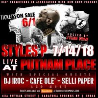 Styles P x Cafe Ole x Selli Paper performing LIVE Hosted by tyler Star