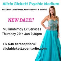 Alicia Bickett Psychic Medium NEW DATE