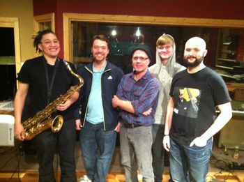 Recording session from my first album, IntroSpective, with Thomas Hutchings, David Gluck, Micah Stevens, and Dylan Sundstrom.
