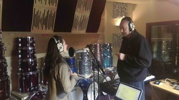Recording vocals with Francis (UK) (UK)
