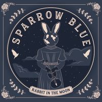 Rabbit in the Moon by Sparrow Blue