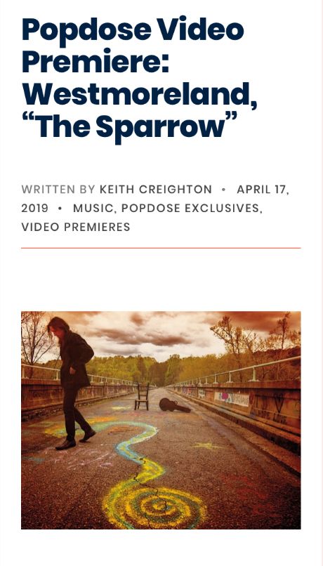 The Sparrow- Official video premier