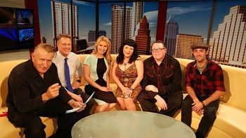 FOX 7-Good Day Austin-Music in the Morning Post-show with Dave Froehlich & Lauren Petrowski.
