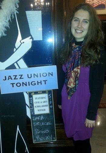Lara Driscoll: Featured artist with the Union League Jazz Group at the Union League Club of Chicago

