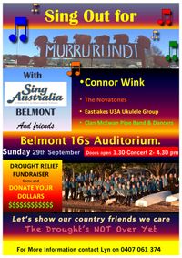 Connor Wink @ Sing Out for Murrurundi
