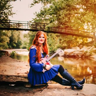 Katie Greer Mandolin Bluegrass Lindley Creek Lead Singer Missouri Redhead