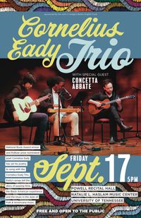 Cornelius Eady Trio with Special Guest Concetta Abbate