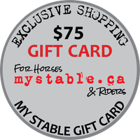 $75 mystable.ca Gift Card