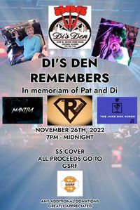 Di's Den Reunion - Honoring Patrick Campbell and Di