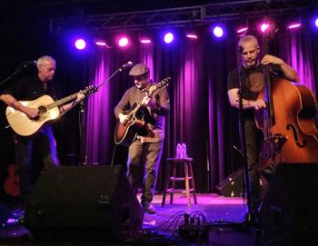 Rocking out with Blues Champion  Jon Shain and FJ Ventre at Cat's Cradle, Chapel Hill
