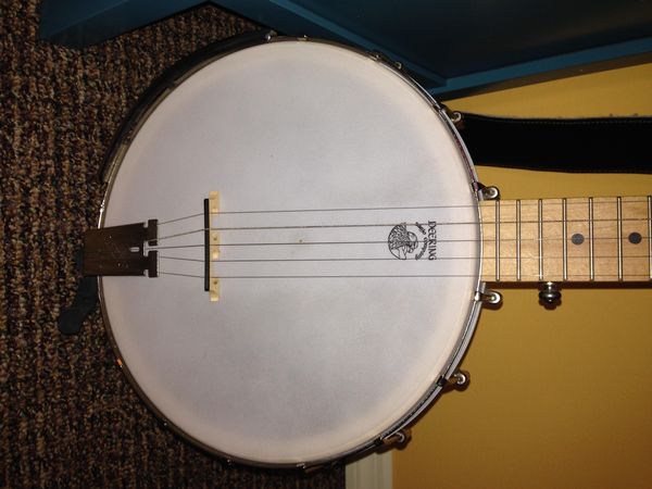 And what is a studio without a sweet sounding Deering open-back banjo to make things interesting.  