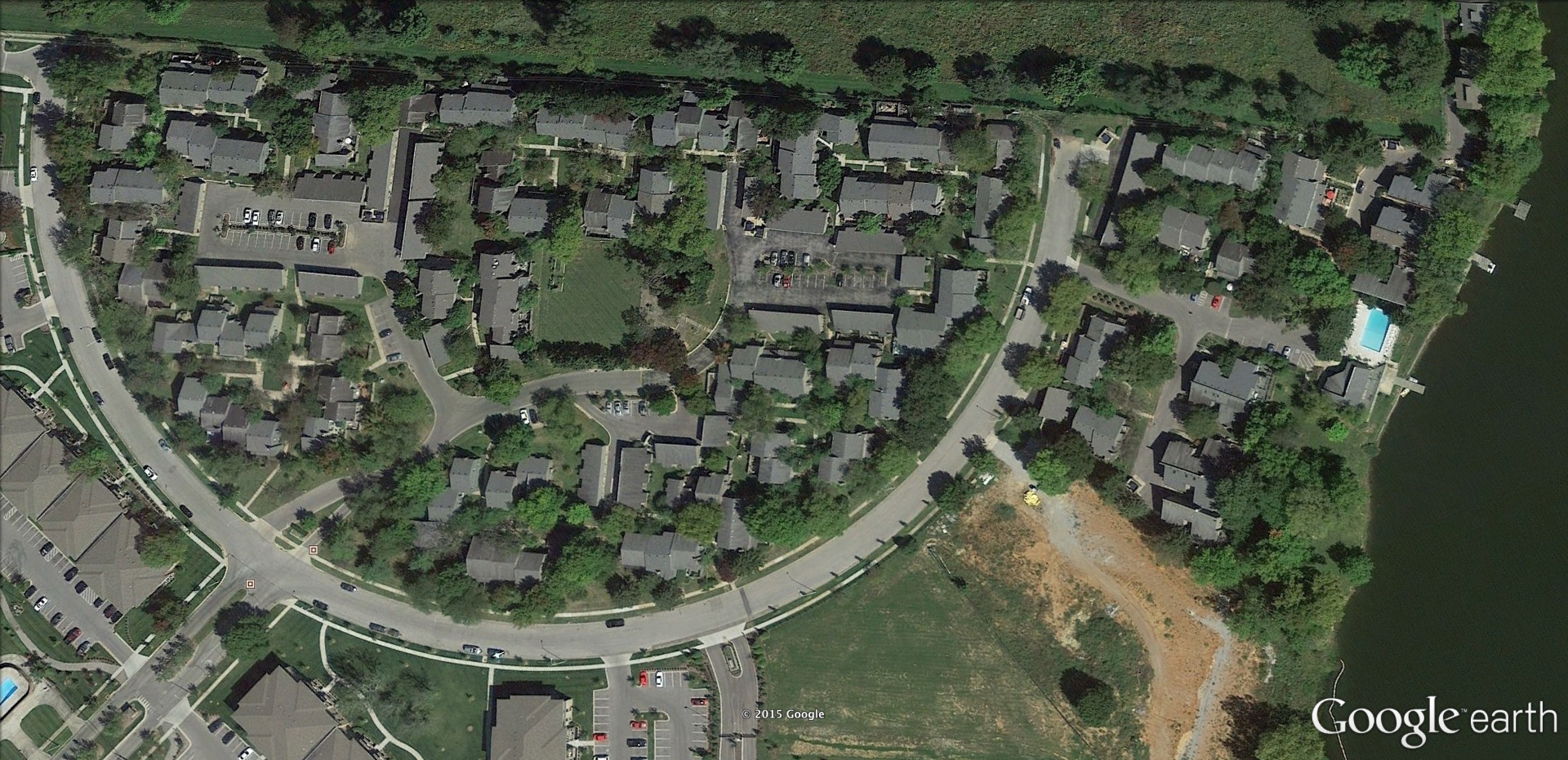 LakeShore Village Aerial Views & Map