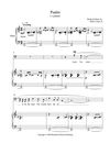 Psalm for Baritone voice and Piano