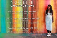 Neon Dusk at the Santa Fe Springs Street Fair