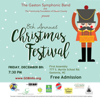 Christmas Festival 2017 by Gaston Symphonic Band