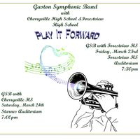 Play It Forward by Gaston Symphonic Band, Forestview HS Wind Ensemble, Cherryville HS Concert Band
