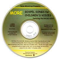 More Gospel Songs for Children's Voices (Instrumental tracks without Voices) by Raise Kids