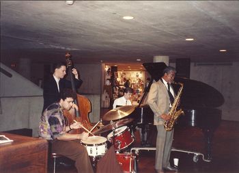 with Jeff Hamann, George Fludas, and Berkeley Fudge circa 1992
