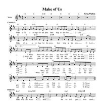 Make of Us - Guitar/Vocal PDF