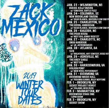 2019 Zack Mexico Winter Tour

