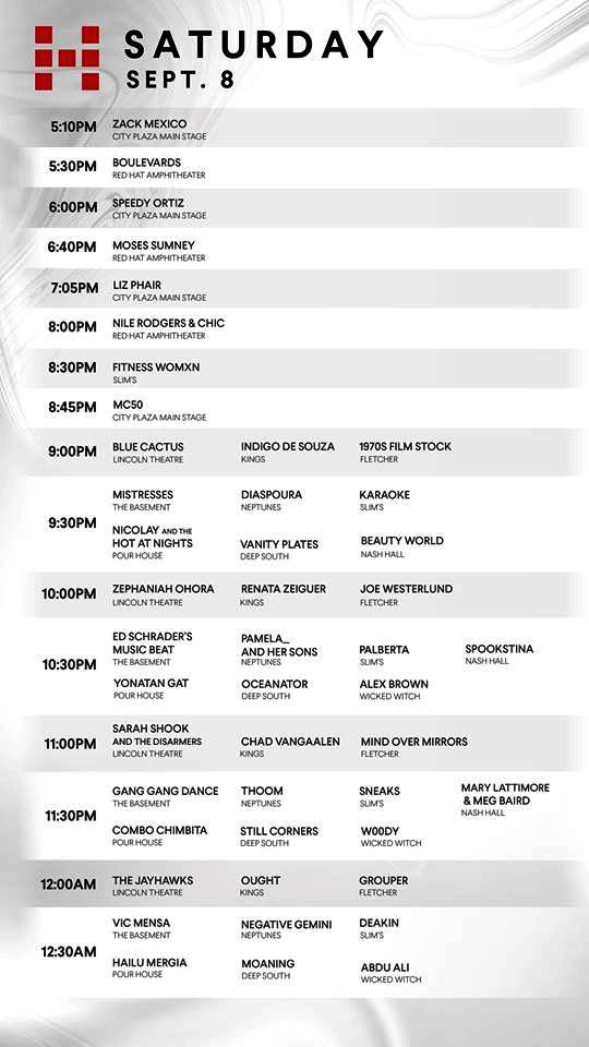 Hopscotch Schedule Hopscotch Schedule