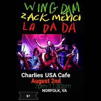 2017 8 2 Zack Mexico plays Charlies USA Cafe Norfolk VA
