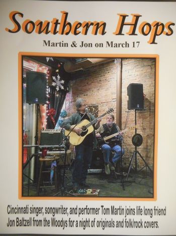 Martin & Jon headed to Southern Hops, So. Carolina 2017
