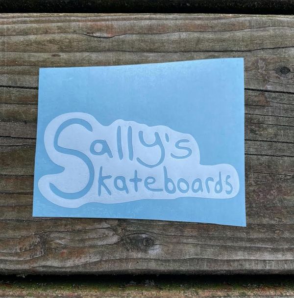 Sally's Skateboards Sticker Decal