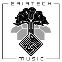 GaiatechMusic Label logo B/W