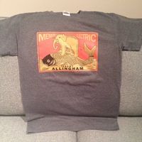 Elephant riding fish t-shirt