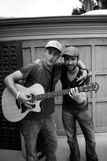 Joel Kachel & Chris Snyder, LA Studio recording 2012
