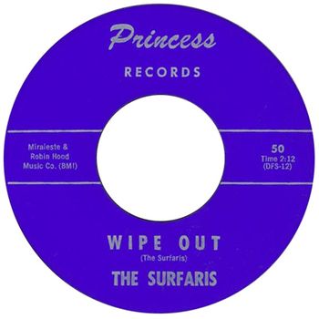 2nd Wipe Out 45 -Princess Records
