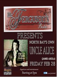 Uncle Alice Solo Acoustic Show!