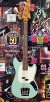 Squire Mustang Short Scale Bass - Surf Green