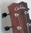 Cordoba Mini II - Striped Ebony Travel Guitar w Gig Bag