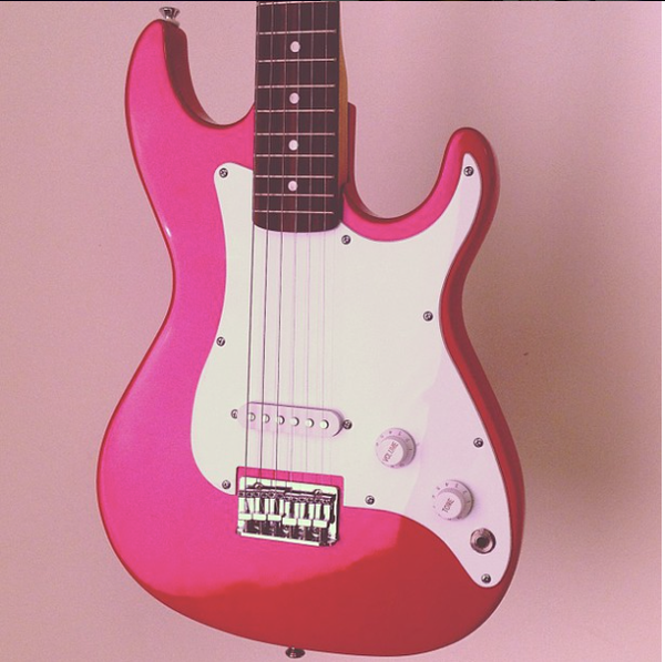 Kay Student Electric Guitar in Metallic Red