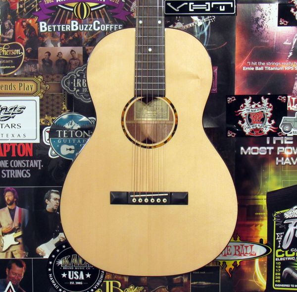 Recording King RP-G6 Series Solid Top Single 0 Acoustic Guitar - 2021